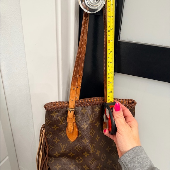 Louis Vuitton Brown Fringe Shoulder Bag - Picture 10 of 10